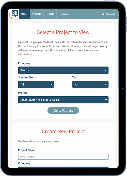 Survey System Interface Design