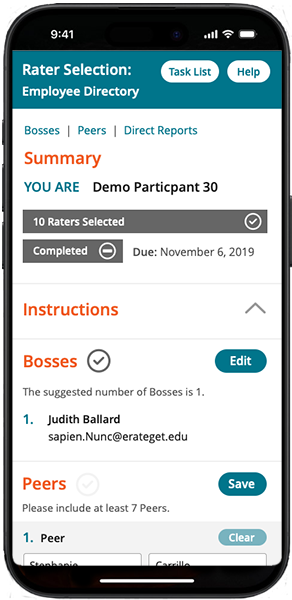 Survey System Interface Design