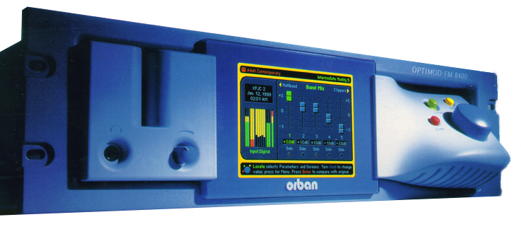 Orban Optimod Interface Design