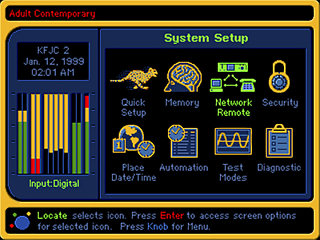 Orban Optimod Interface Design