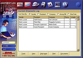 DHL Interface Design