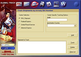 DHL Interface Design