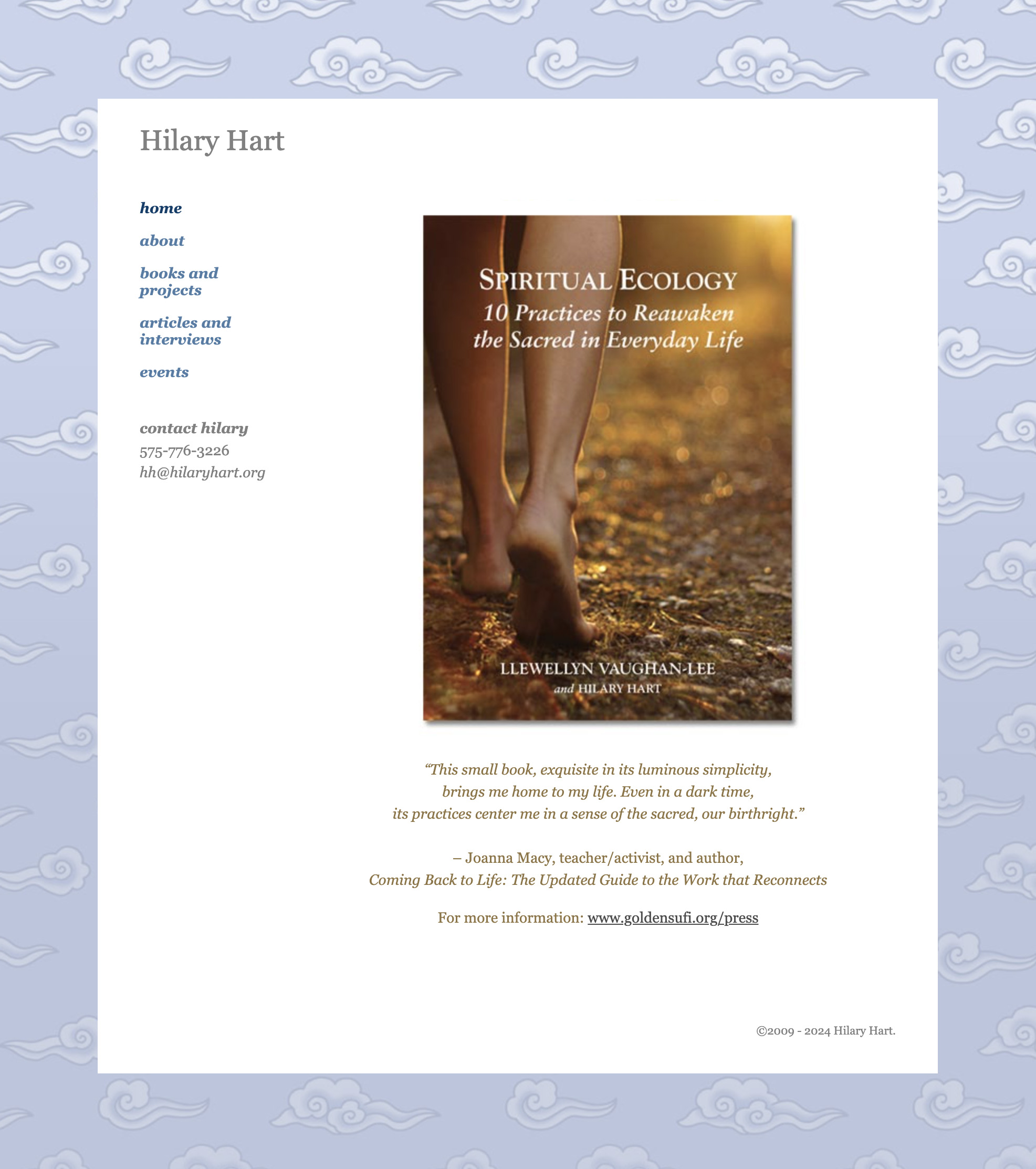 Writer & Author Website Design